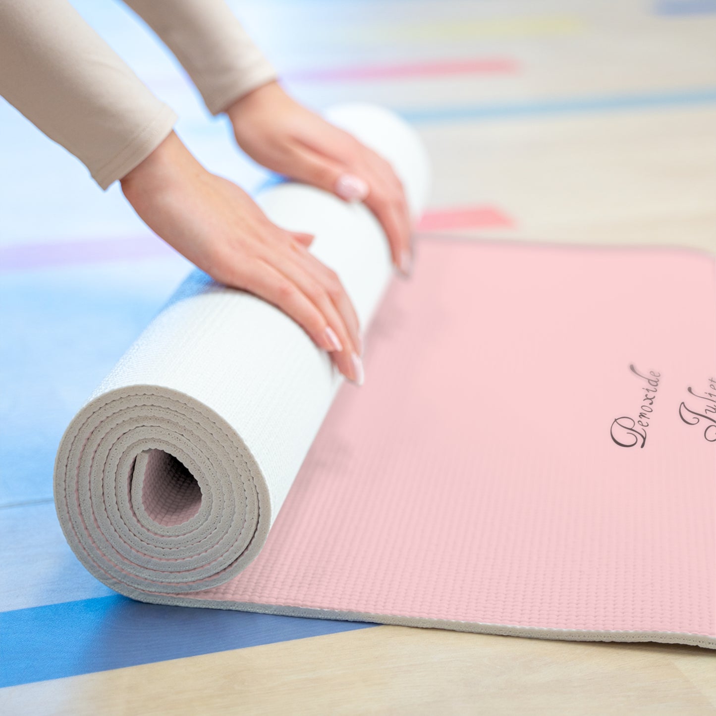 Peroxide Juliet Blush Pink Yoga Mat