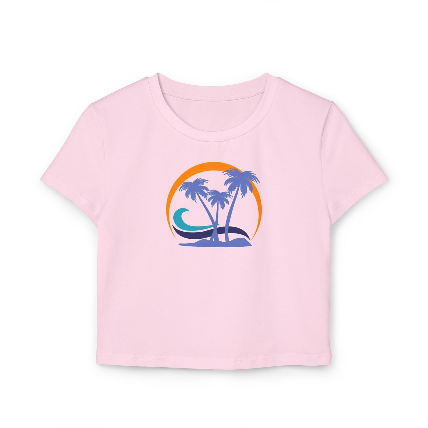 Palm Trees Organic Cotton Baby Tee