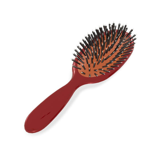 Red Rose Hairbrush