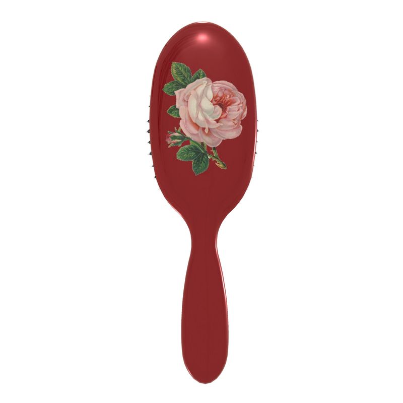 Red Rose Hairbrush