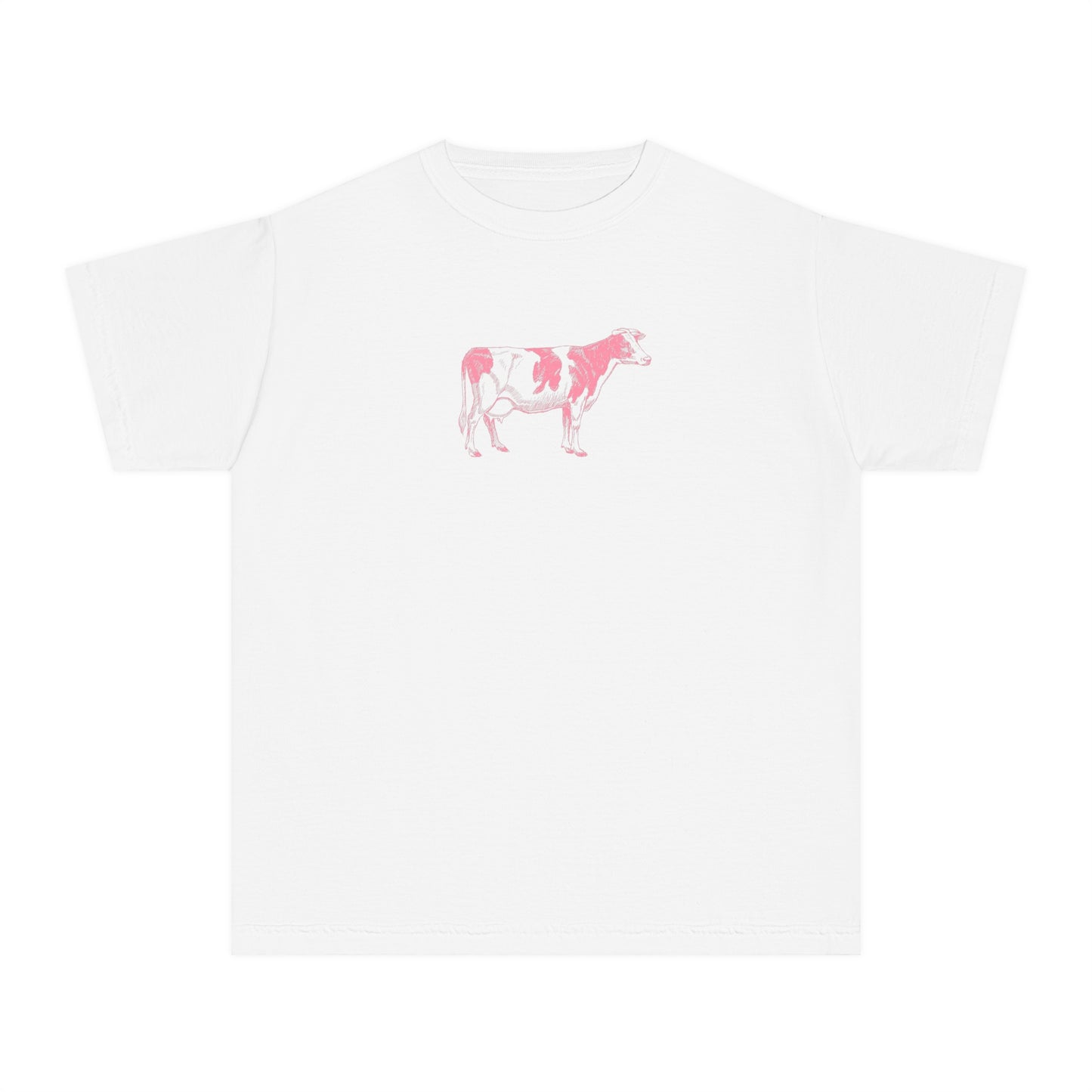 Pink Cow Baby Tee