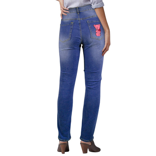 Pink Bear Women's Jeans