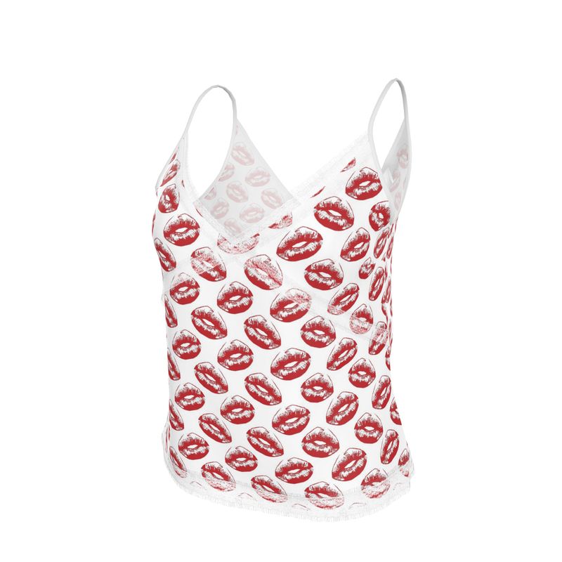 Lipstick Kisses Camisole