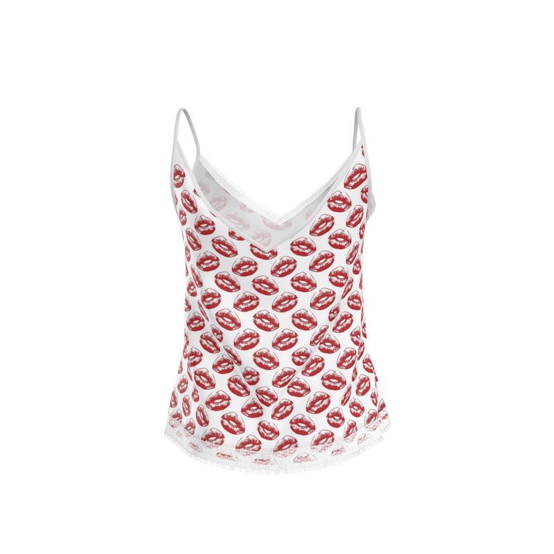 Lipstick Kisses Camisole