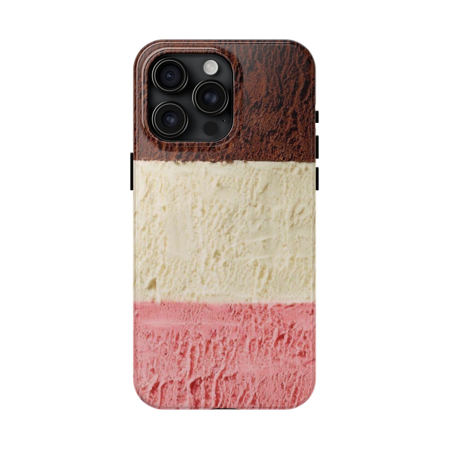 Neapolitan Ice Cream Tough Phone Case