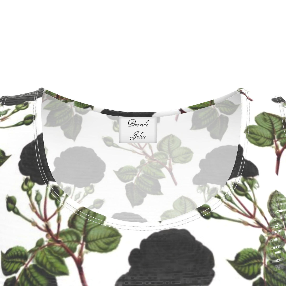 Black Roses Skater Dress