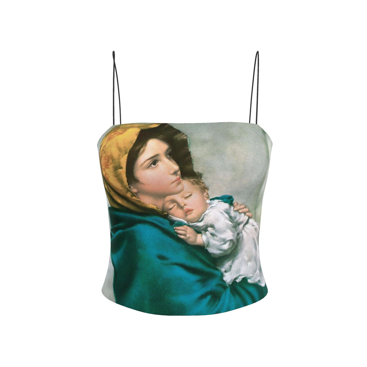 Madonna of the Streets Ladies Strappy Top