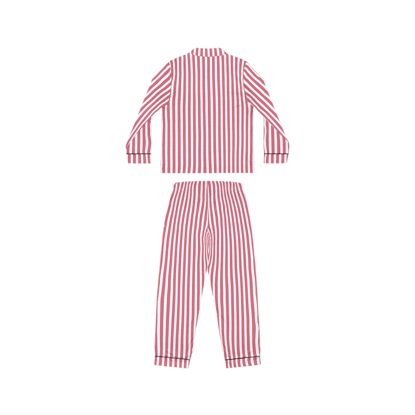 Marie Antoinette Pink Stripe Satin Pajamas