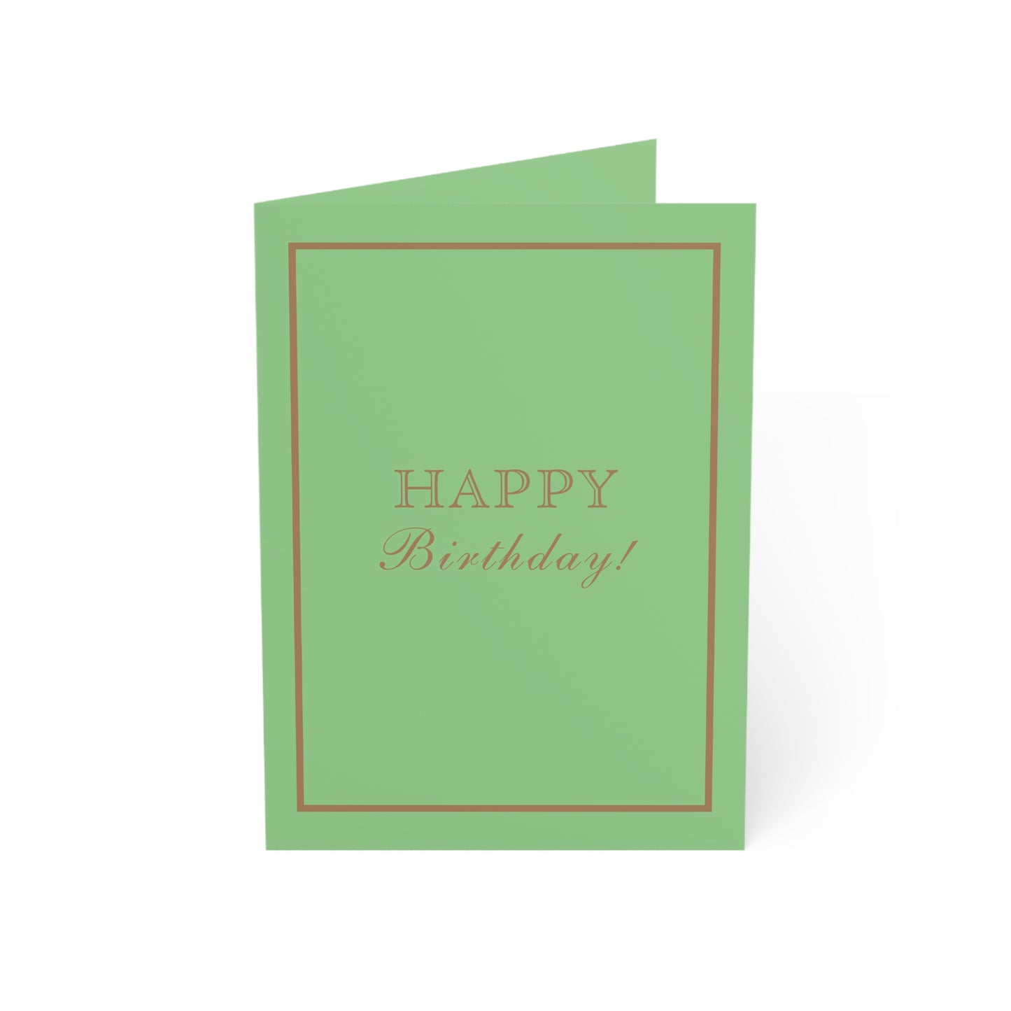 Happy Birthday Cards in Green