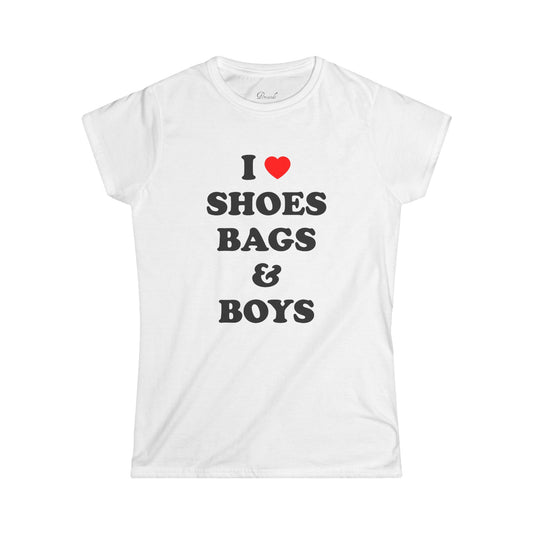 I Love Shoes Slim Fit Tee