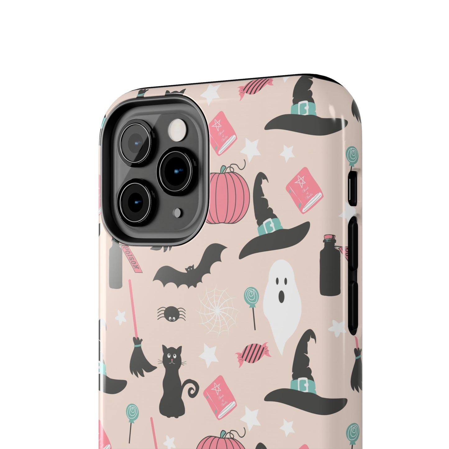 Pink Halloween Print Phone Case