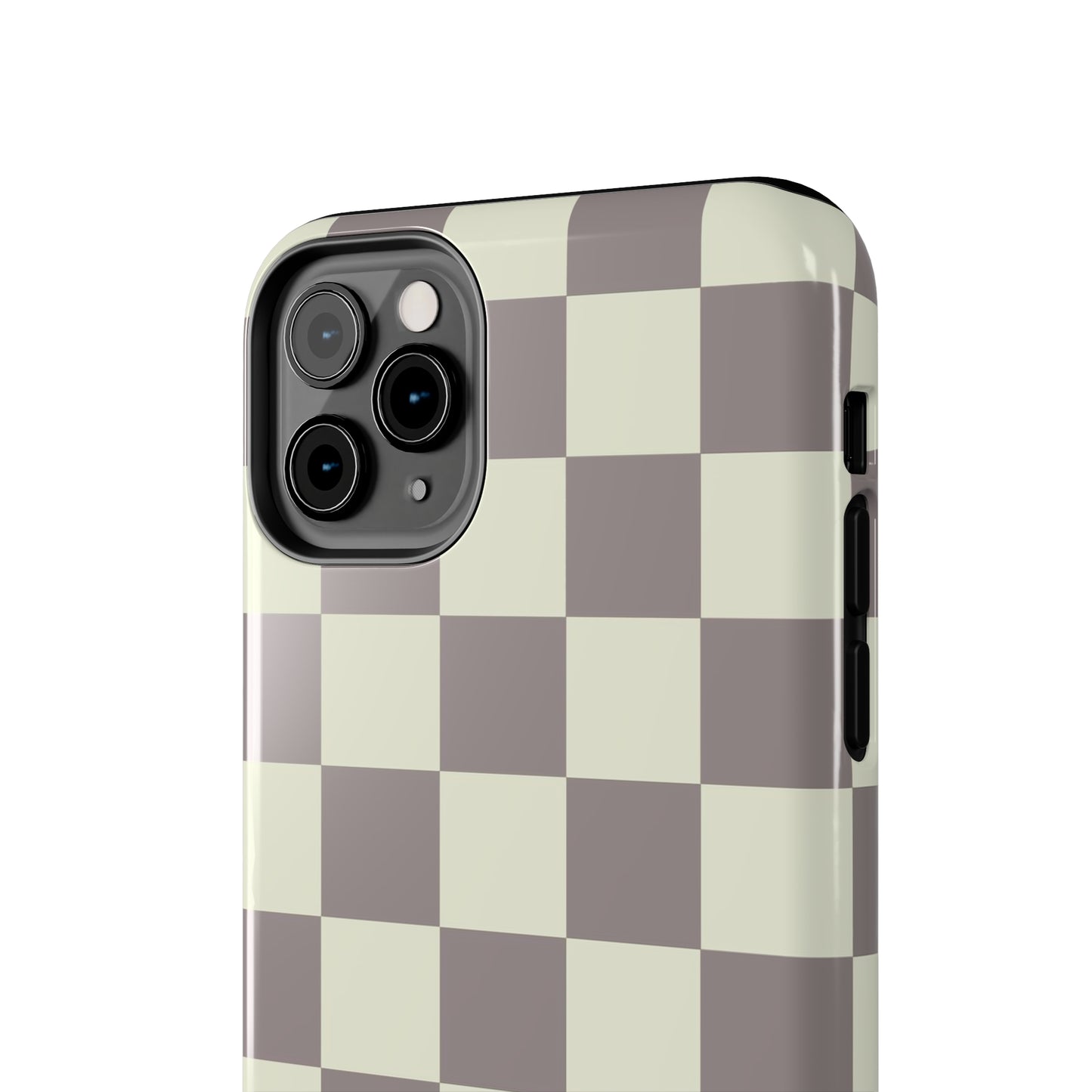 Checkerboard Tough Phone Case in Light