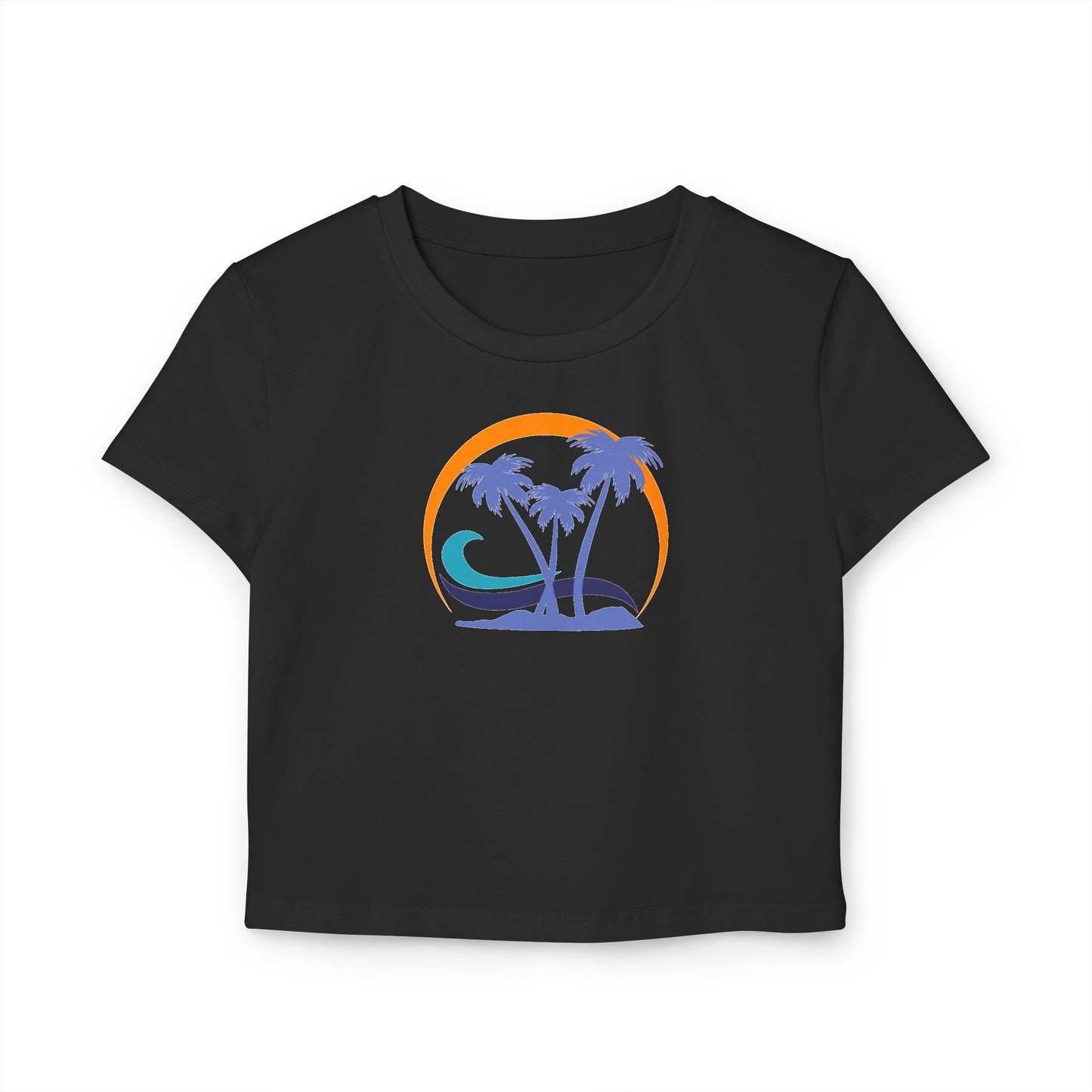 Palm Trees Organic Cotton Baby Tee