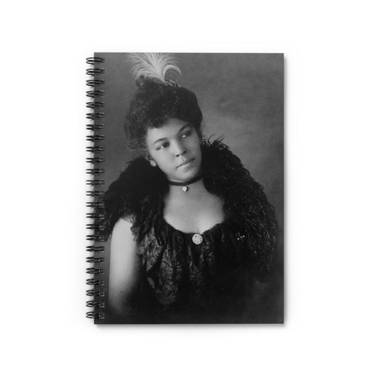 Black Woman with Locket Notebook