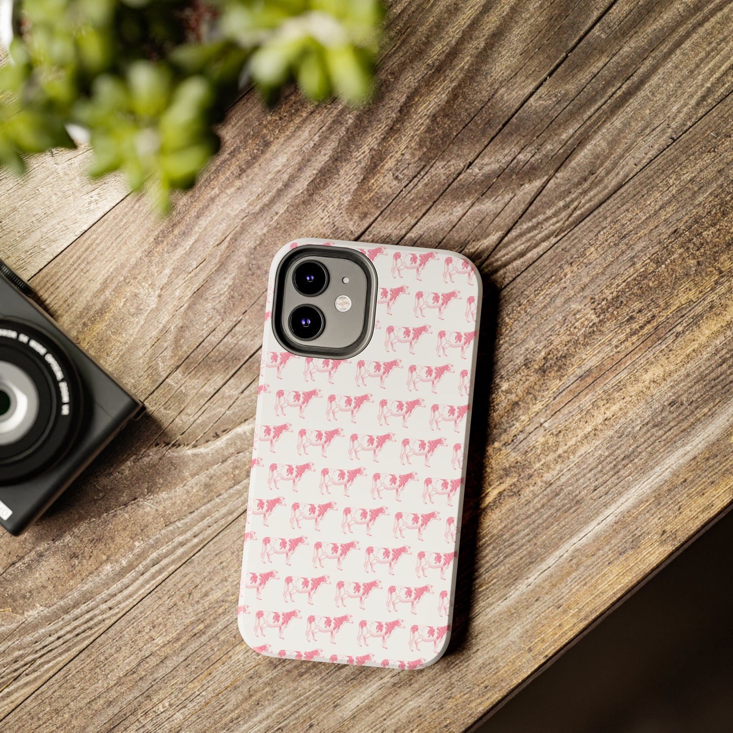 Pink Cows Tough Phone Case