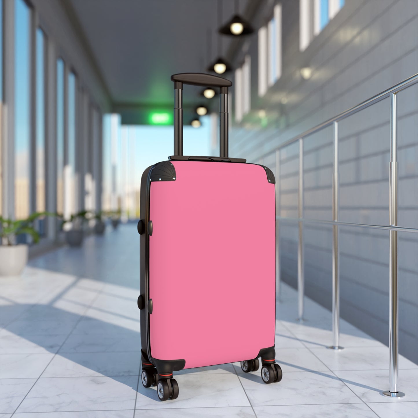 Rose Pink Suitcases