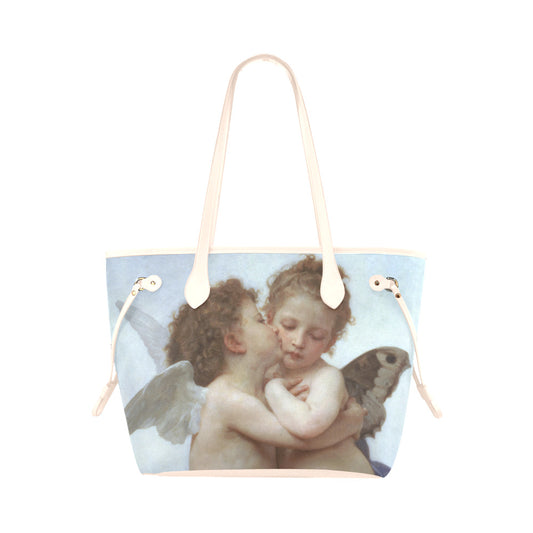 Cupid and Psyche Kiss Tote Bag