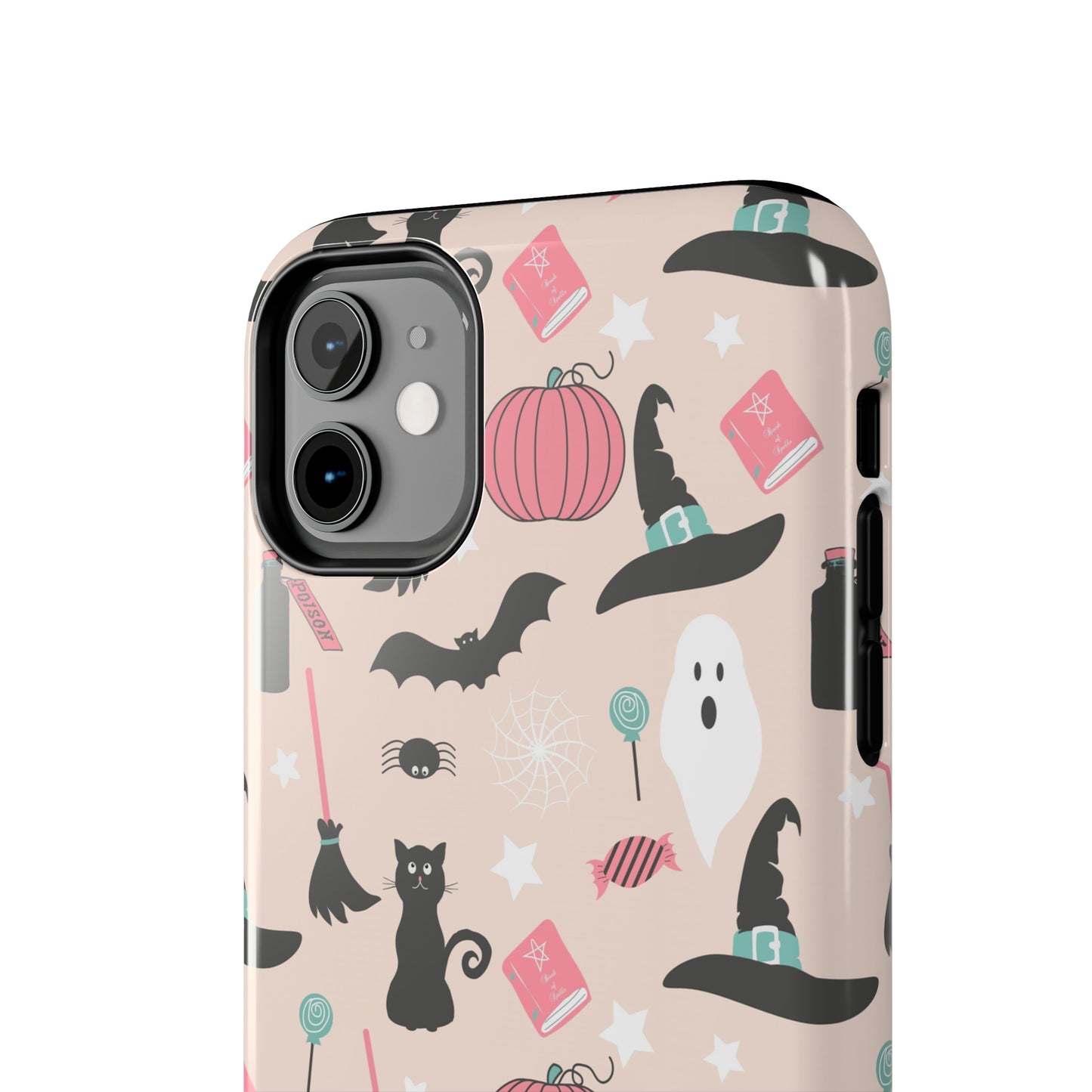 Pink Halloween Print Phone Case