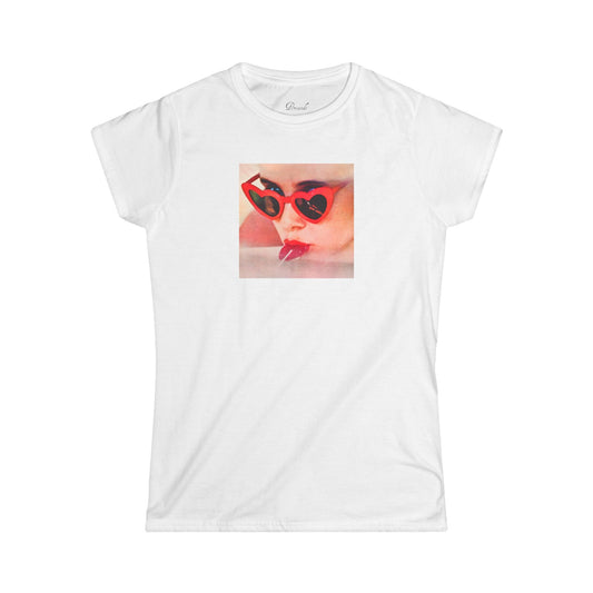 Red Sunglasses Slim Fit Tee