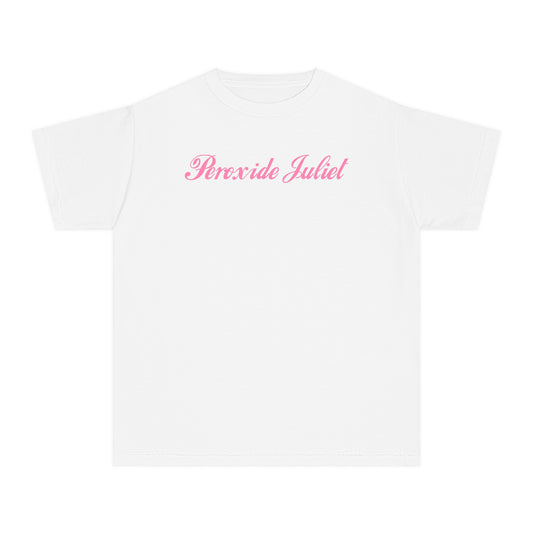 Peroxide Juliet Vintage Logo Baby Tee