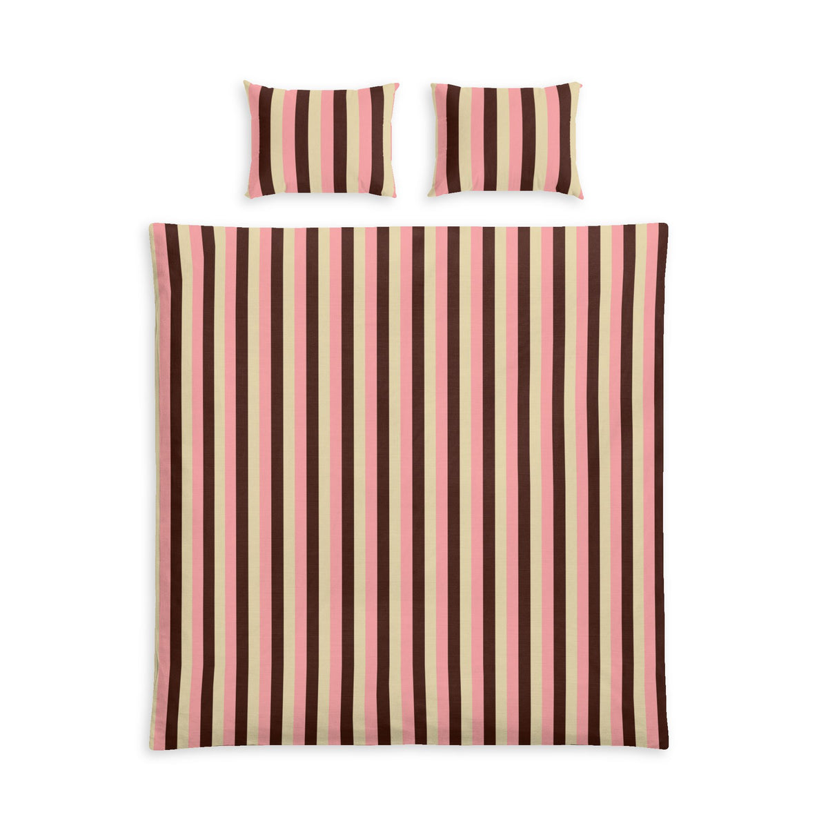 Neopolitan Stripes Cotton Bed Set