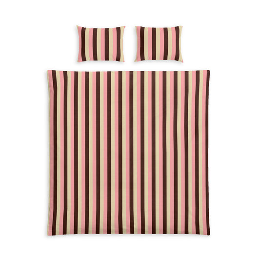 Neopolitan Stripes Cotton Bed Set