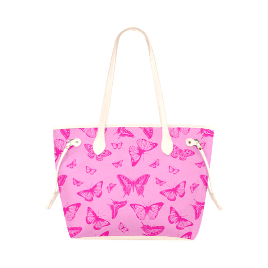 Pink Butterflies Tote Bag