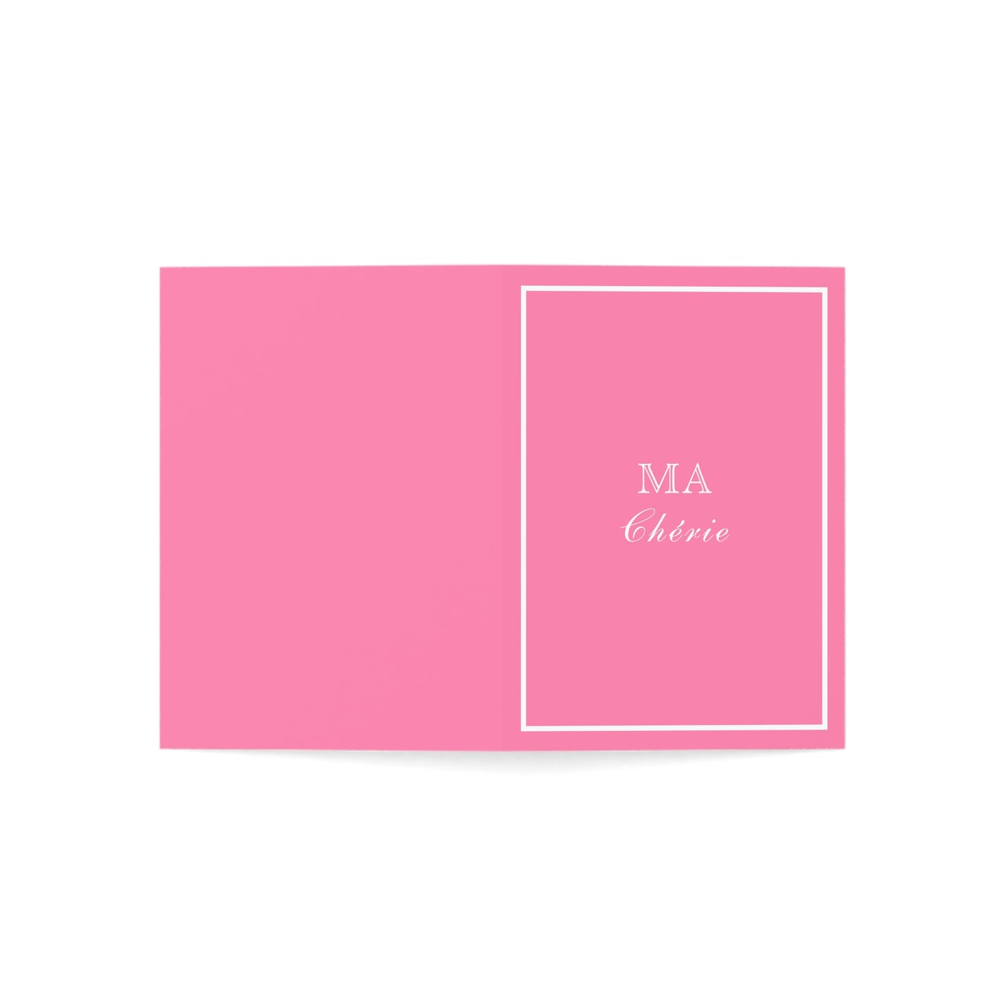 Ma Chérie Cards in Pink