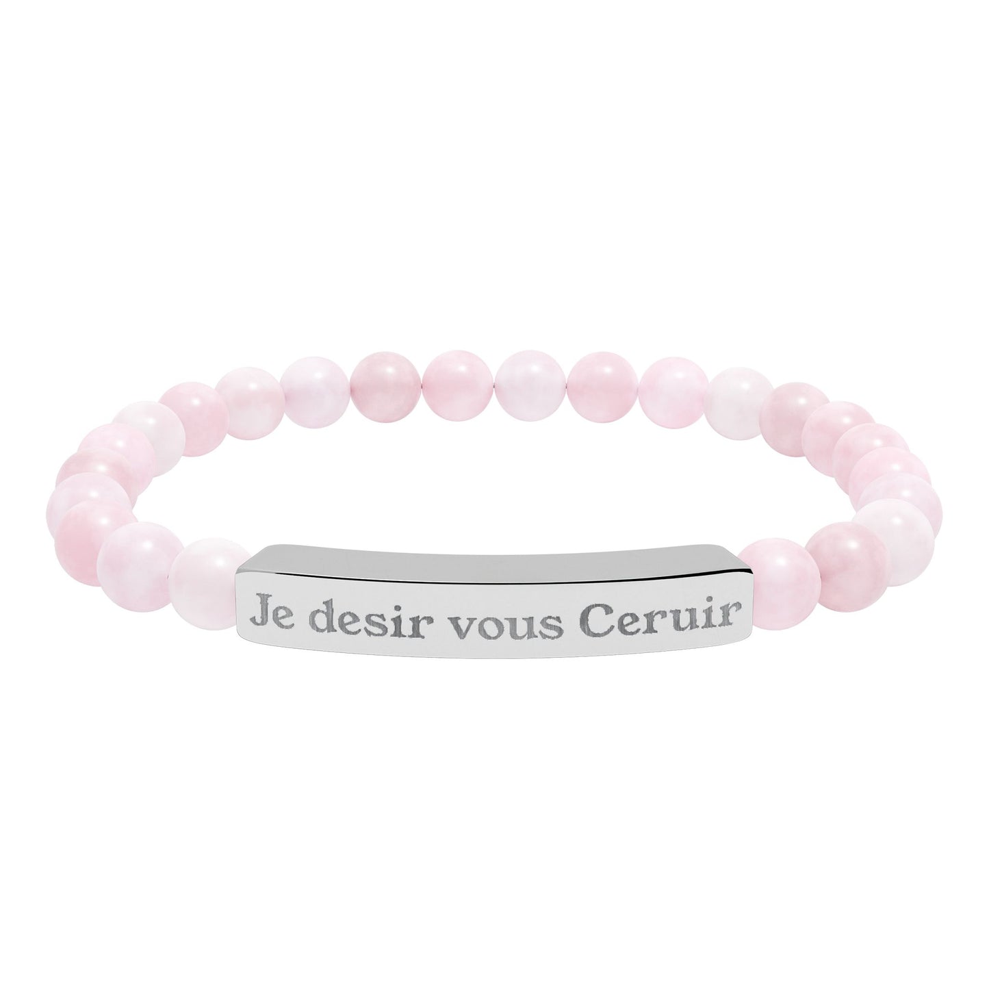 Je desir vous Ceruir Natural Stone Bead Bracelet