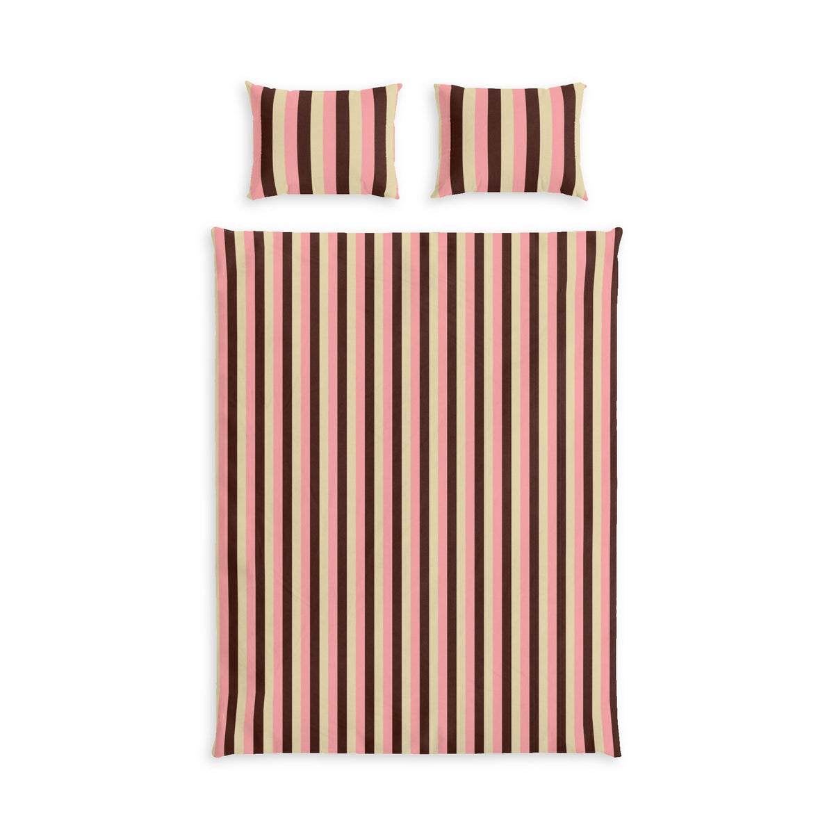 Neopolitan Stripes Cotton Bed Set
