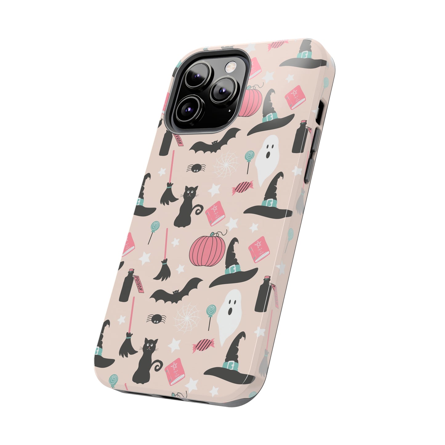 Pink Halloween Print Phone Case