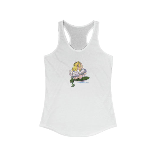 Waterlilly Girl Racerback Tank