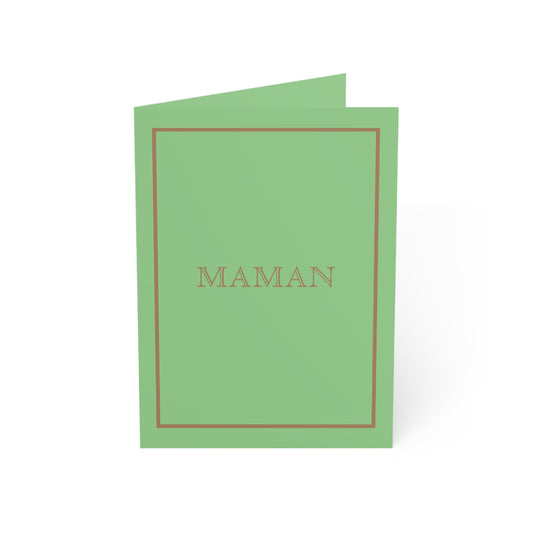 Maman Cards in Green