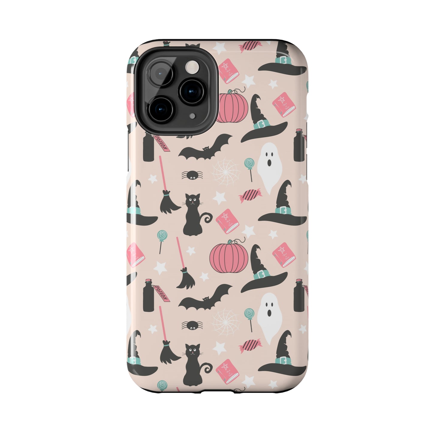 Pink Halloween Print Phone Case