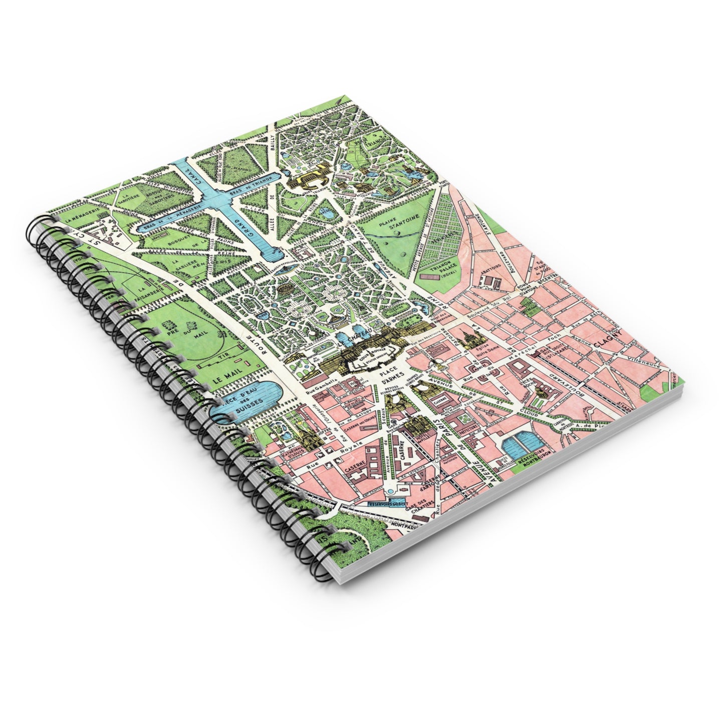 Versailles Map Notebook