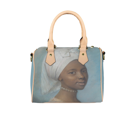 Young Black Woman Handbag