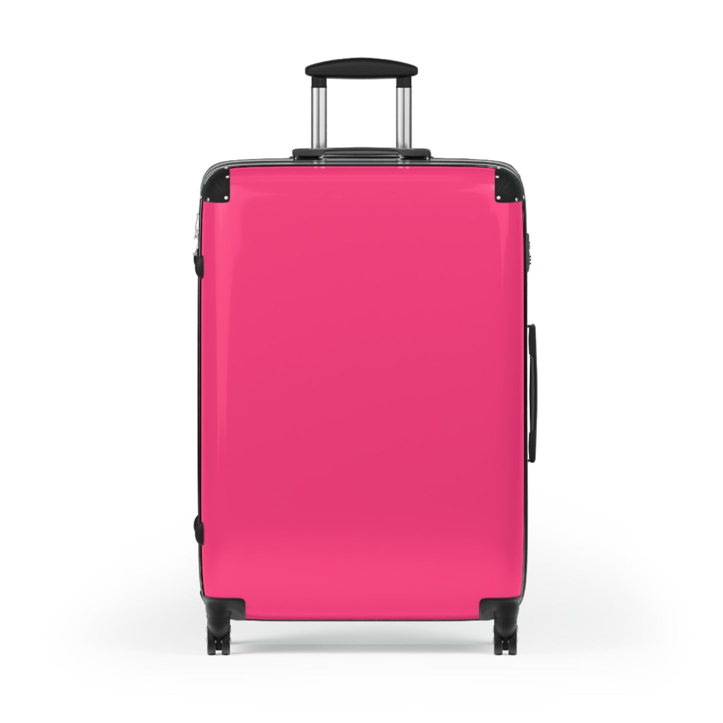 Neon Pink Suitcases