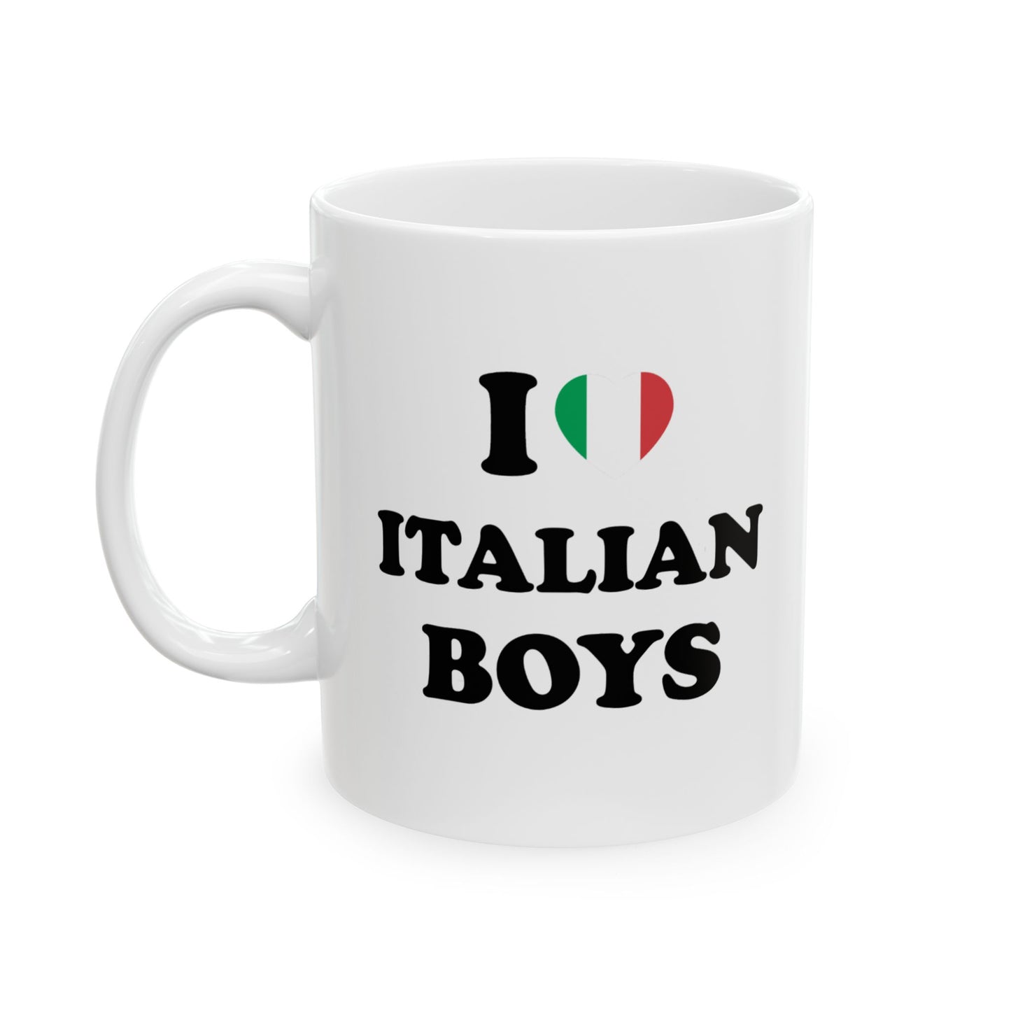 I Love Italian Boys Mug