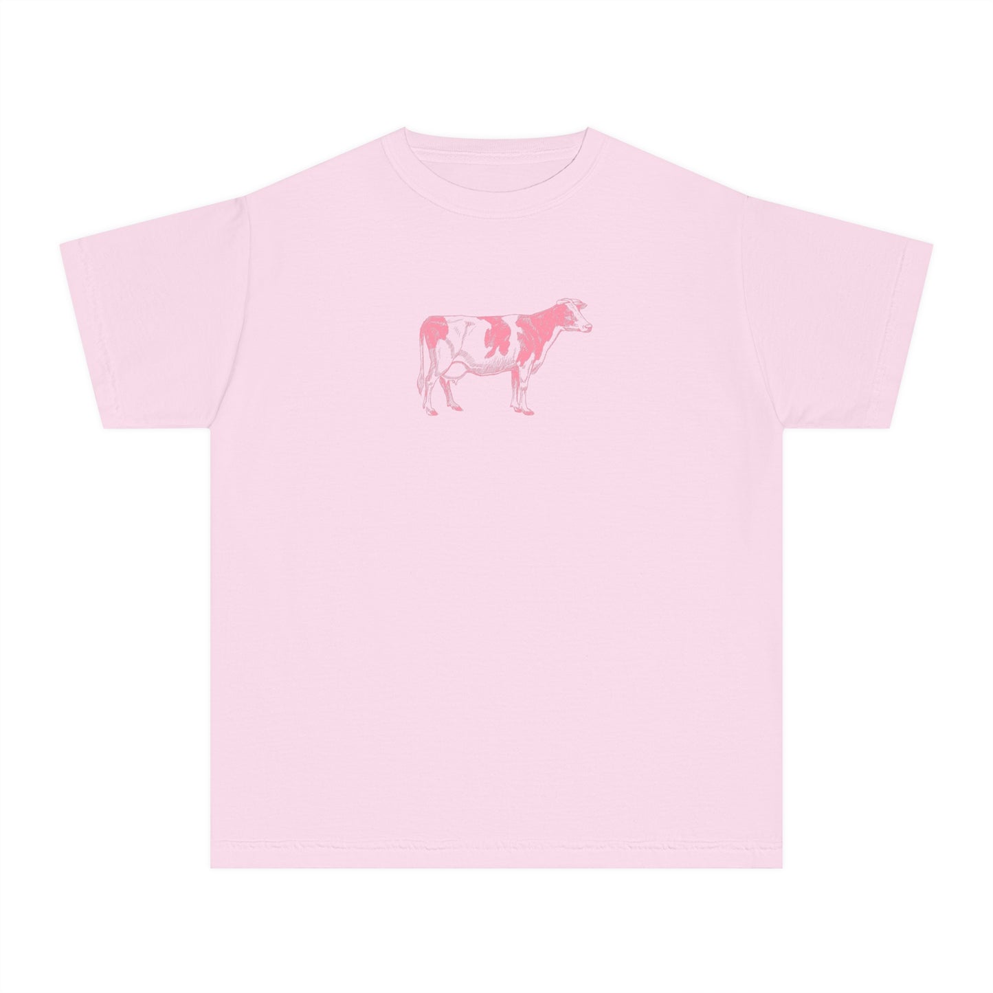 Pink Cow Baby Tee