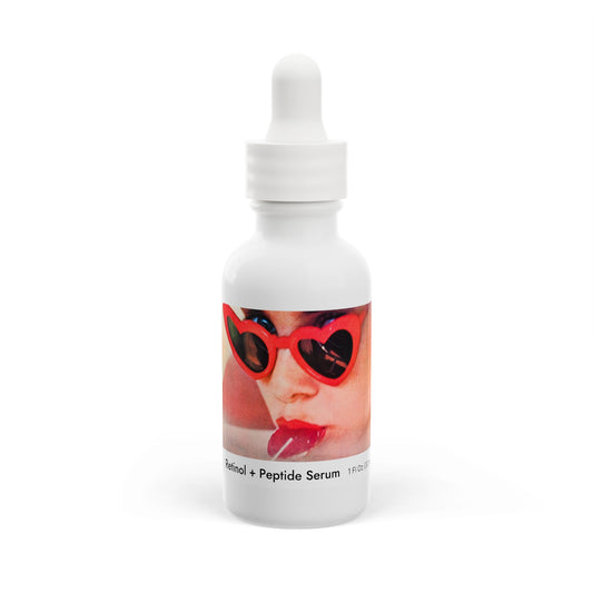 Red Heart Sunglasses Retinol and Peptide Face Serum