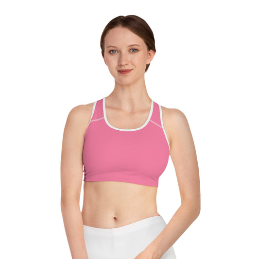 Rose Pink Sports Bra