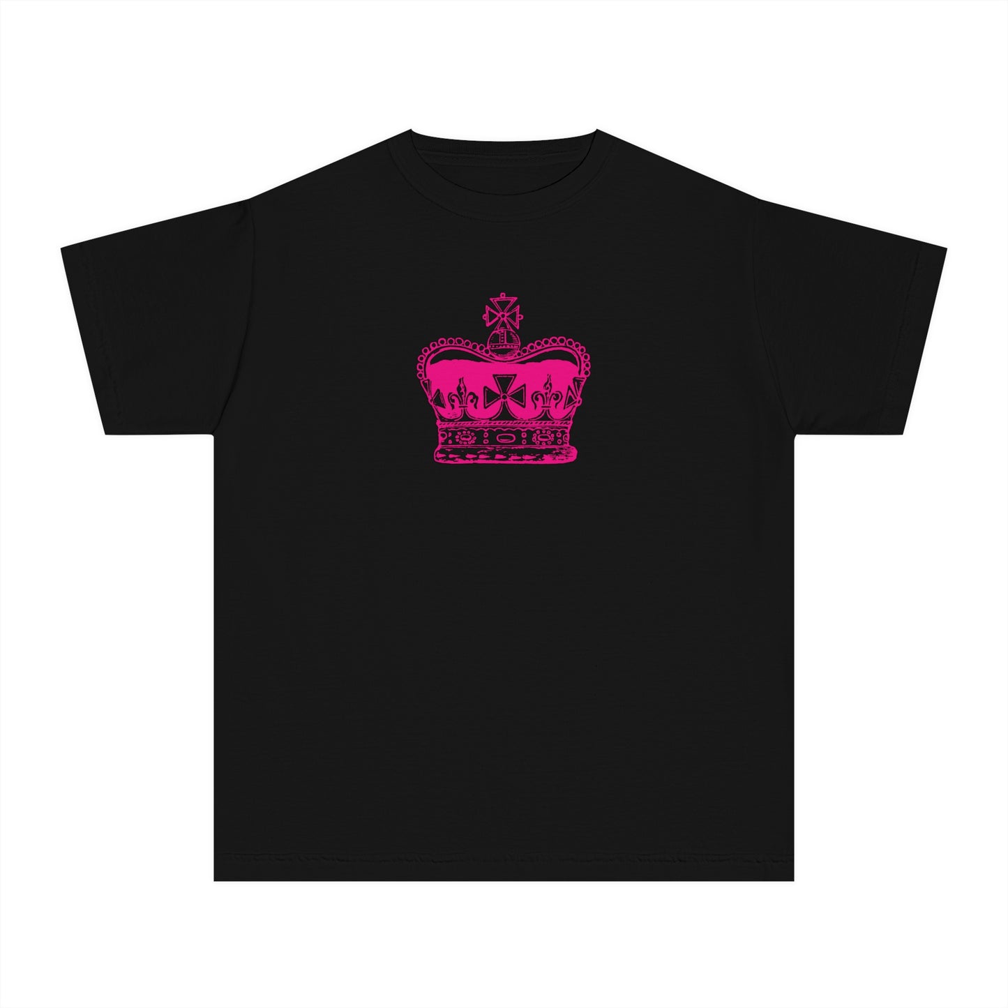 Pink Crown Baby Tee