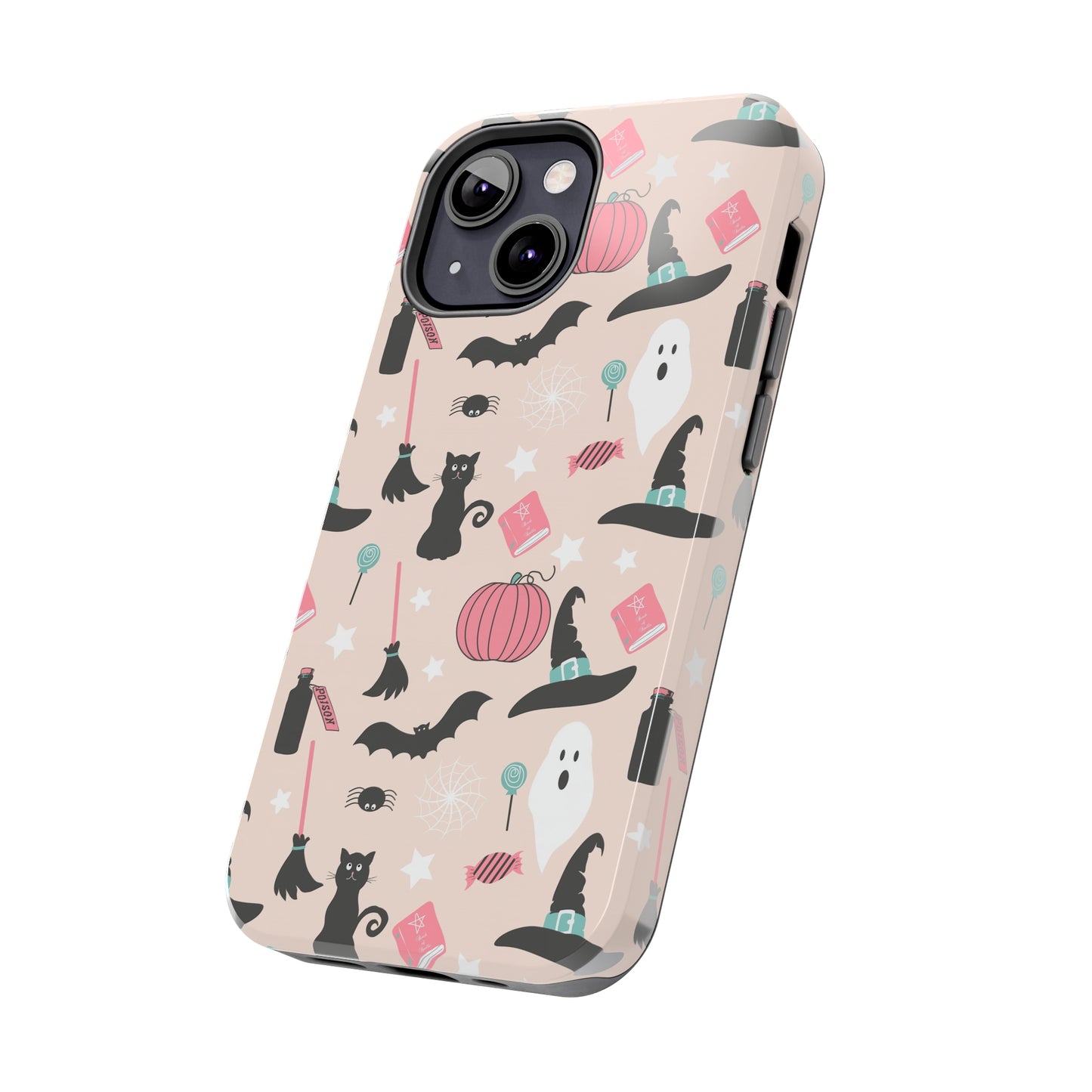 Pink Halloween Print Phone Case