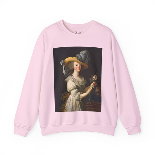 Marie Antoinette with Rose Sweatshirt