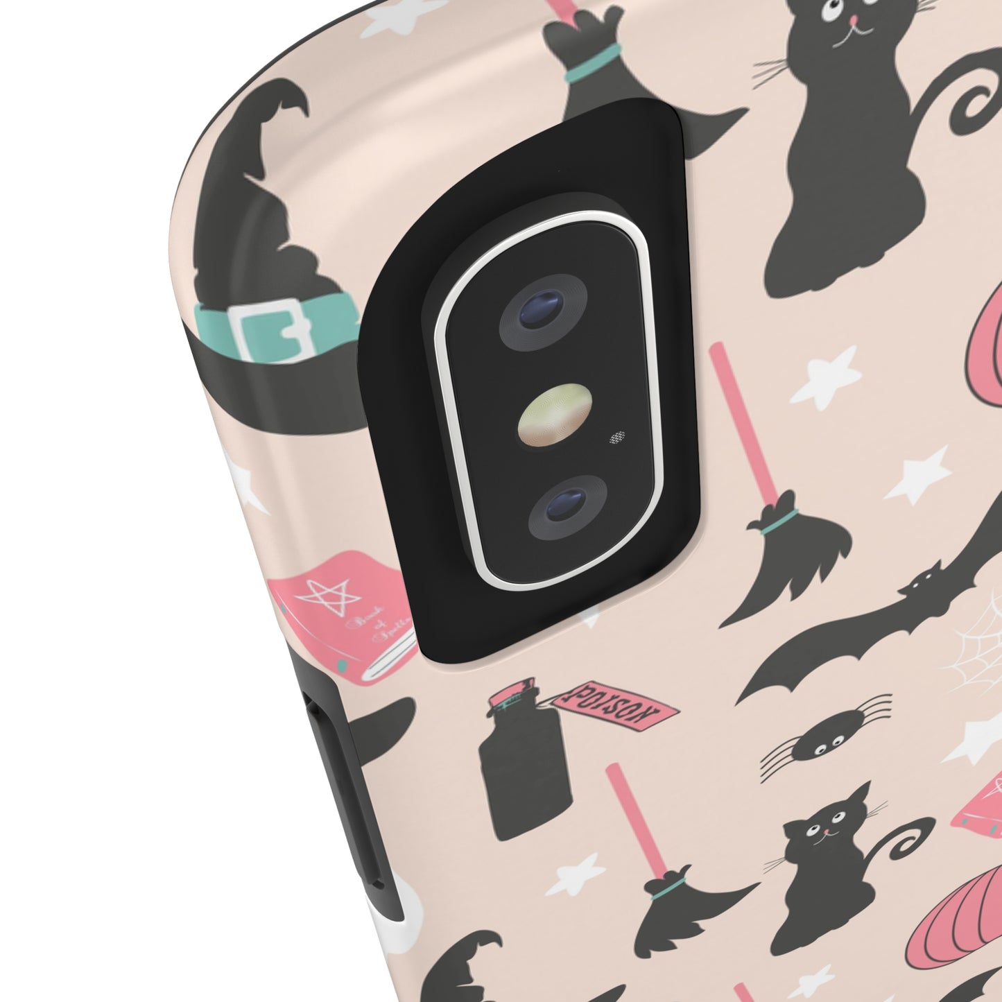 Pink Halloween Print Phone Case