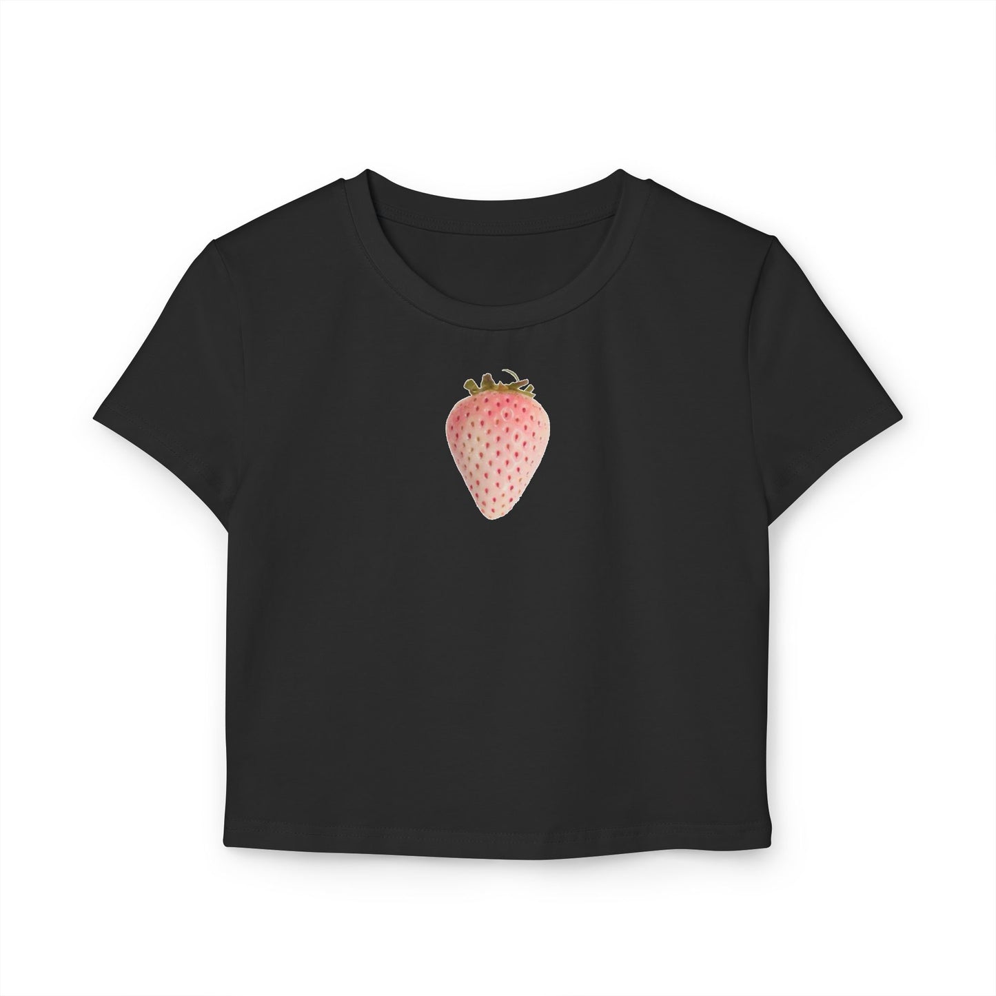 Pink Strawberry Organic Cotton Baby Tee
