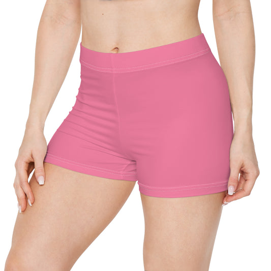 Rose Pink Mini Shorts