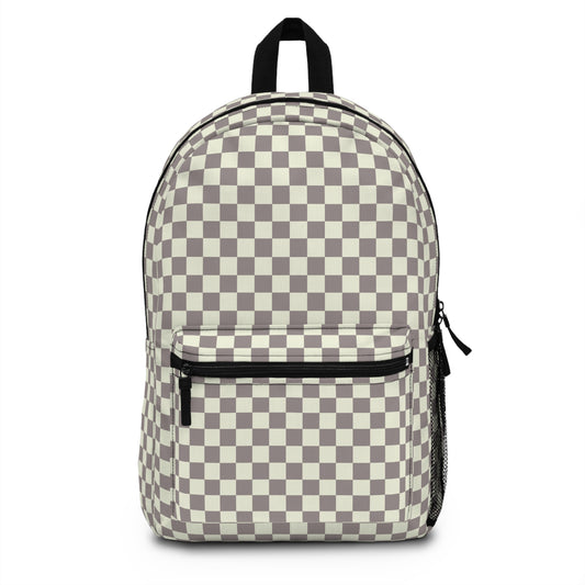 Vanilla Check Backpack