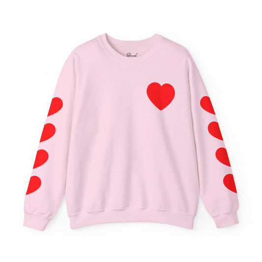 Hearts on Your Sleeve Sweatshirt