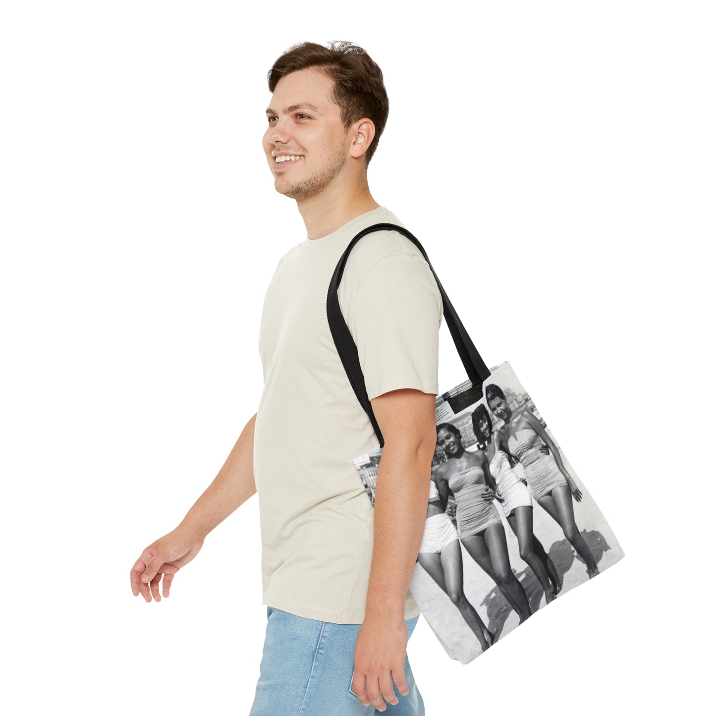 Four Black Women At The Beach Tote